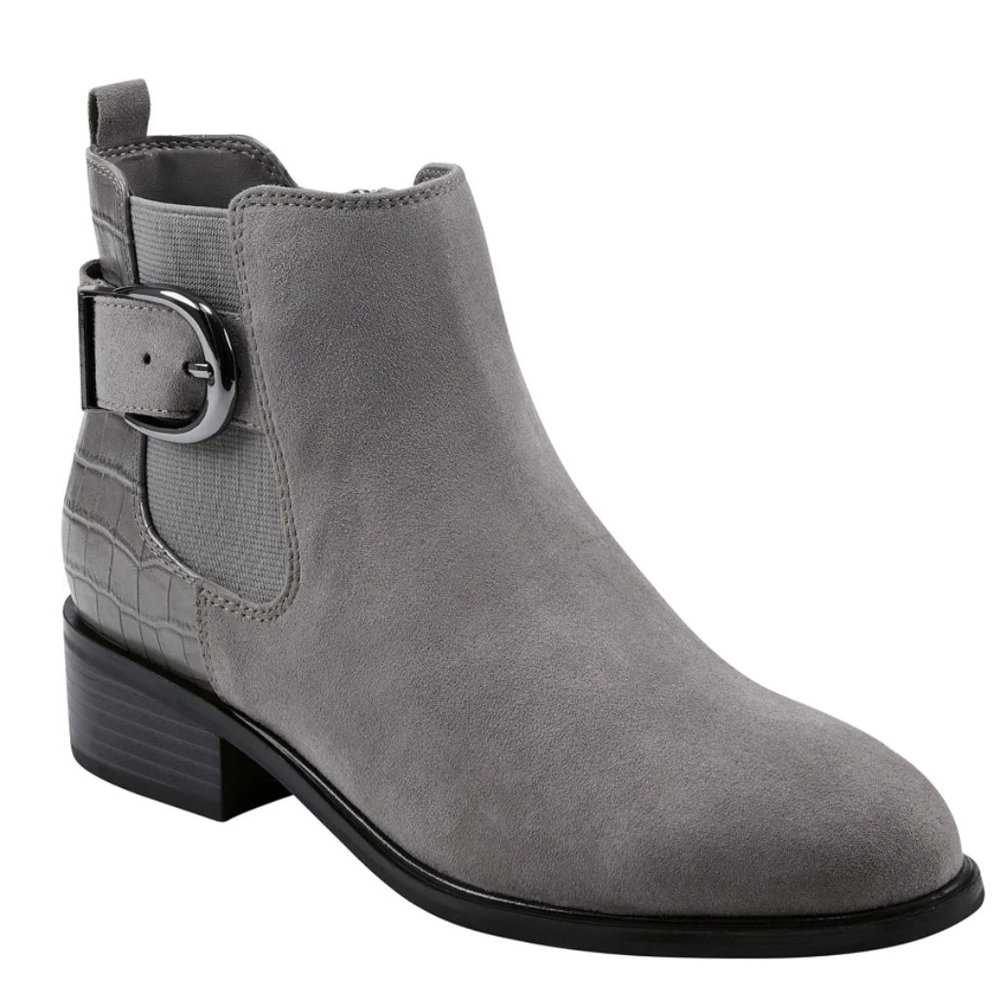 Bandolino Dolly Side Buckle Bootie (Women)